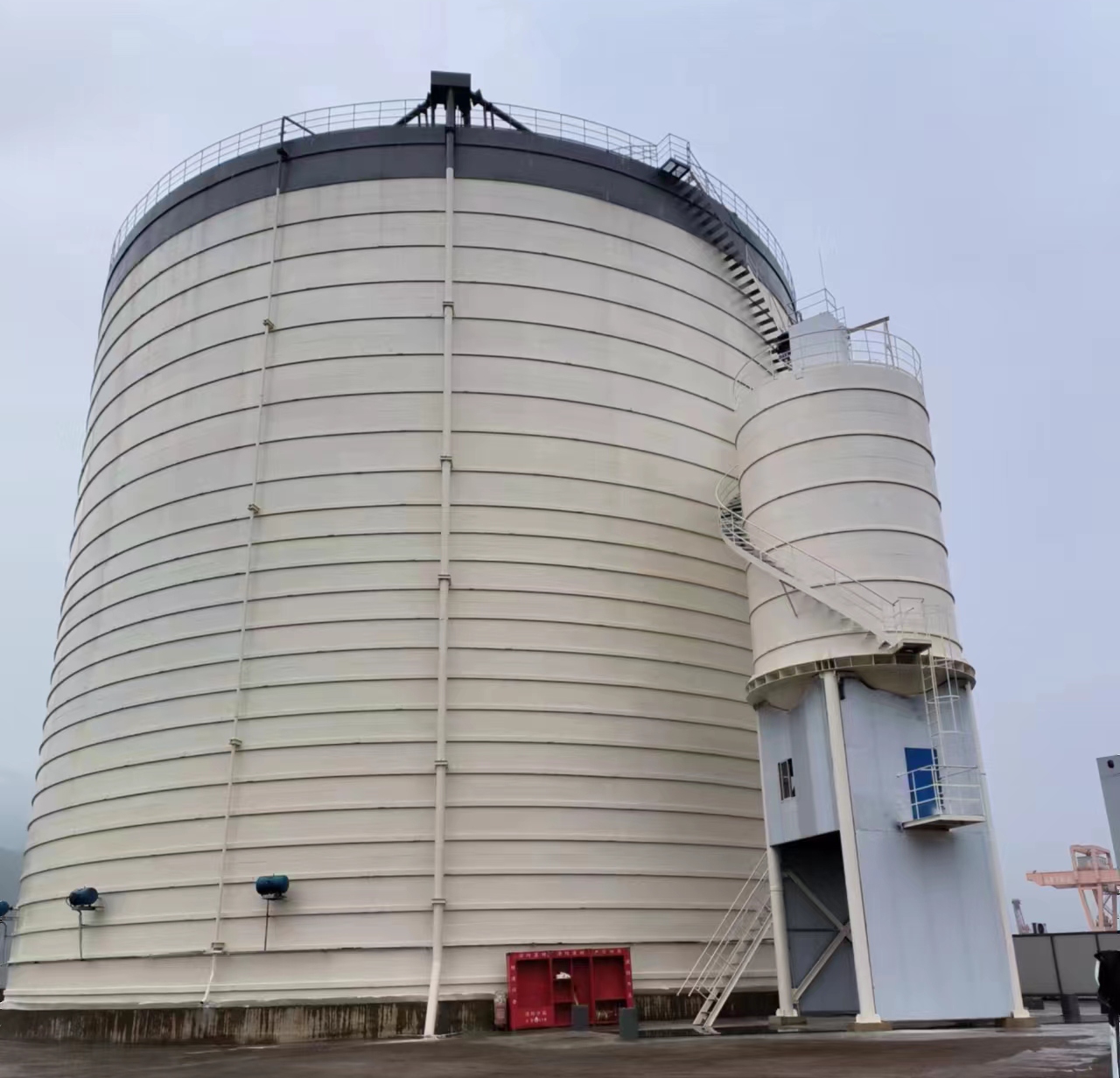 繁昌10万吨水泥钢板库